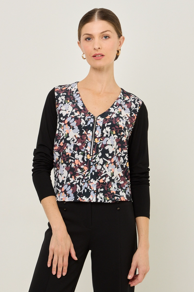POLERA MANGA LARGA MUJER MAGRIFFE - 1