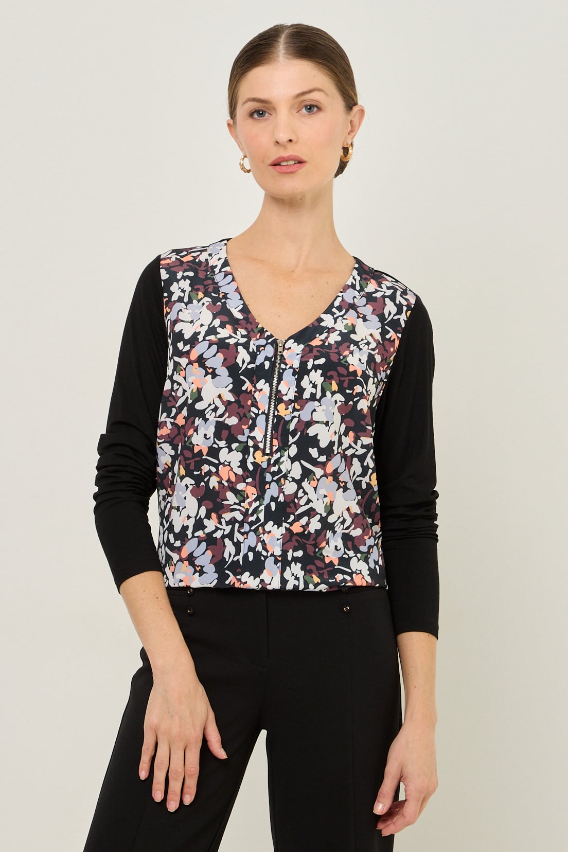 POLERA MANGA LARGA MUJER MAGRIFFE - 1