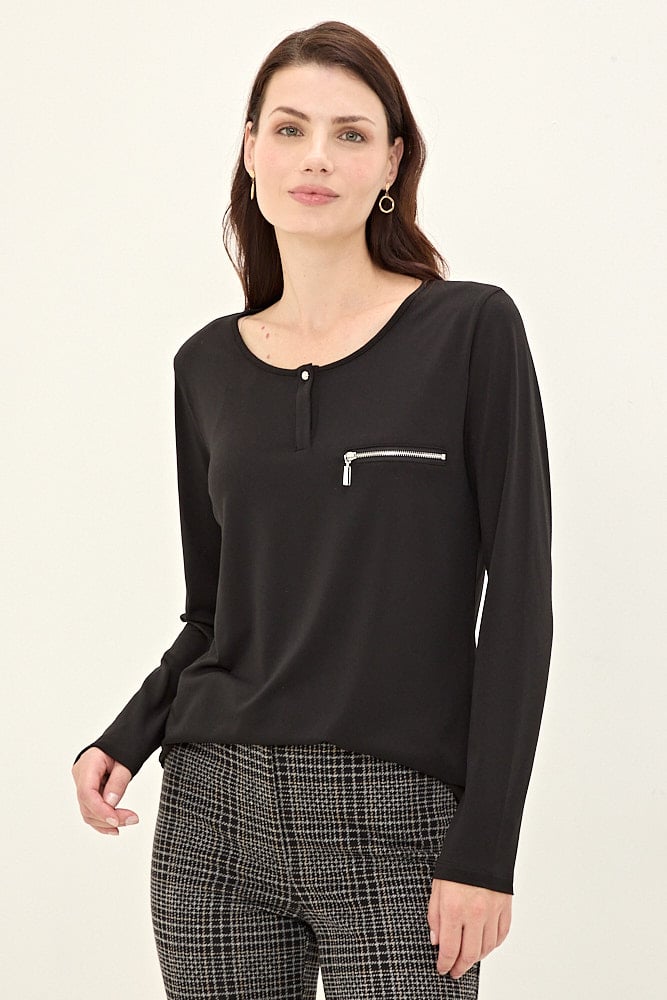 POLERA MANGA LARGA MUJER MAGRIFFE - 1