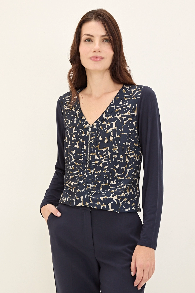 POLERA MANGA LARGA MUJER MAGRIFFE - 1