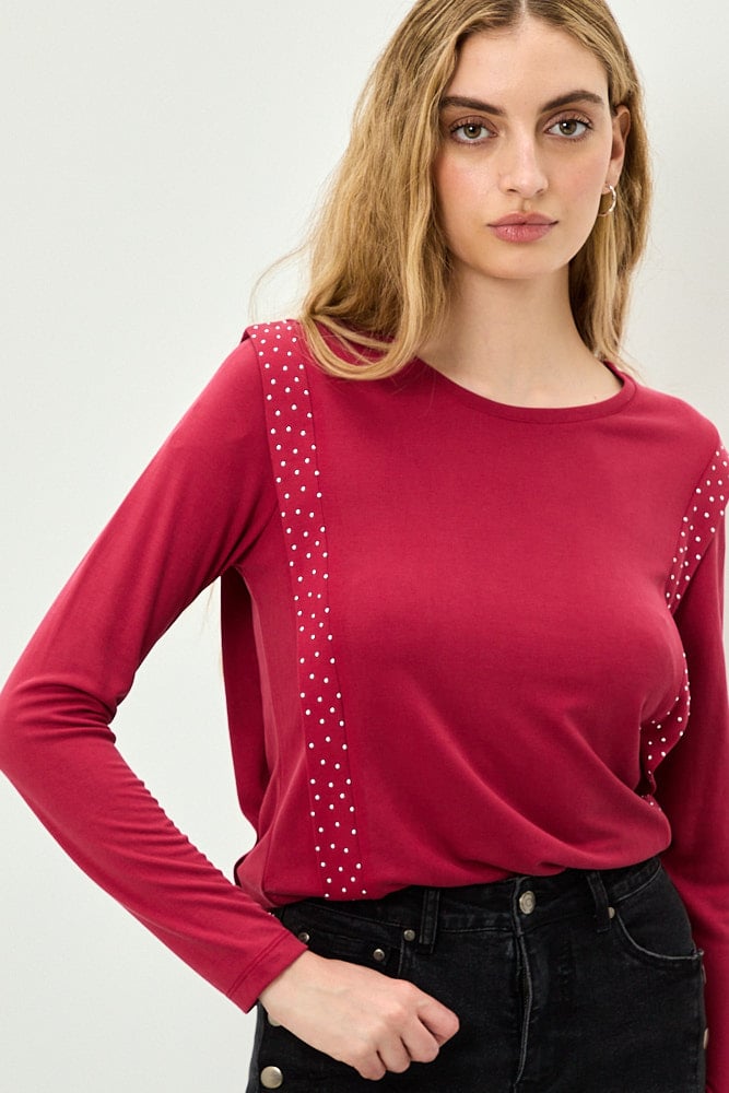 POLERA MANGA LARGA MUJER IO - 1