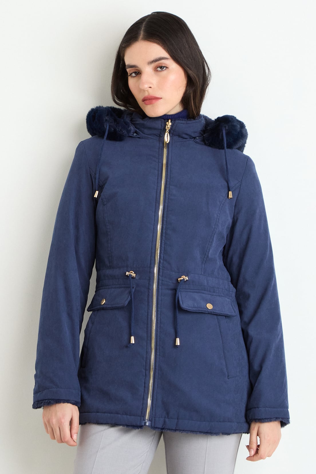 CHAQUETON MUJER ASH - 1