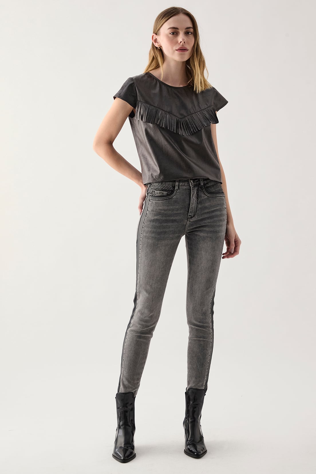 POLERA MANGA CORTA MUJER ASH - 5