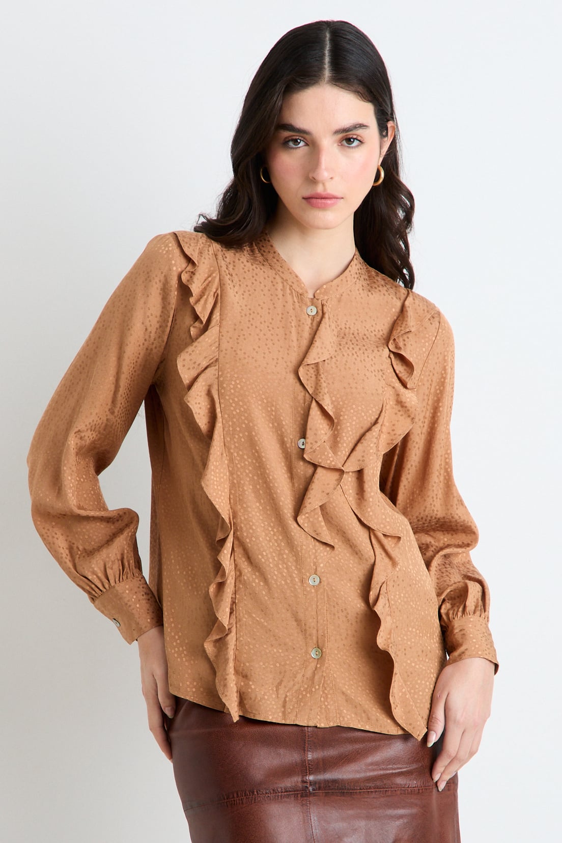 BLUSAS MANGA LARGA MUJER ASH - 1