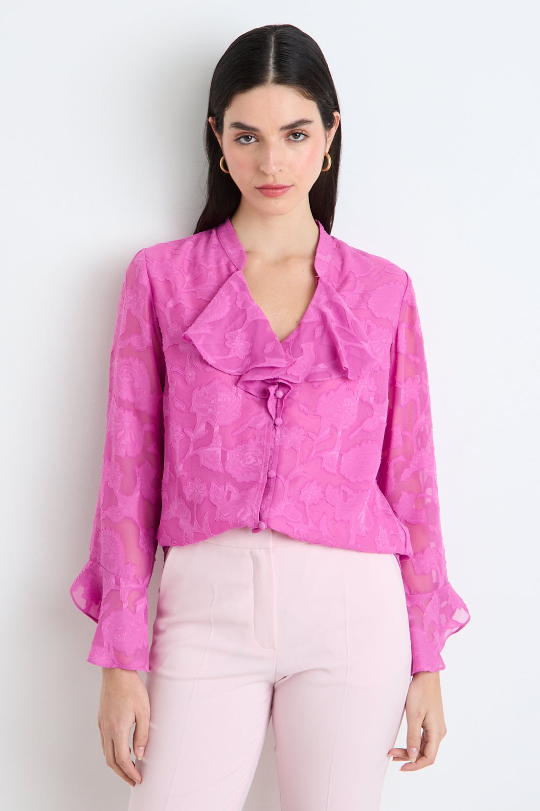 BLUSAS MANGA LARGA MUJER ASH - 1