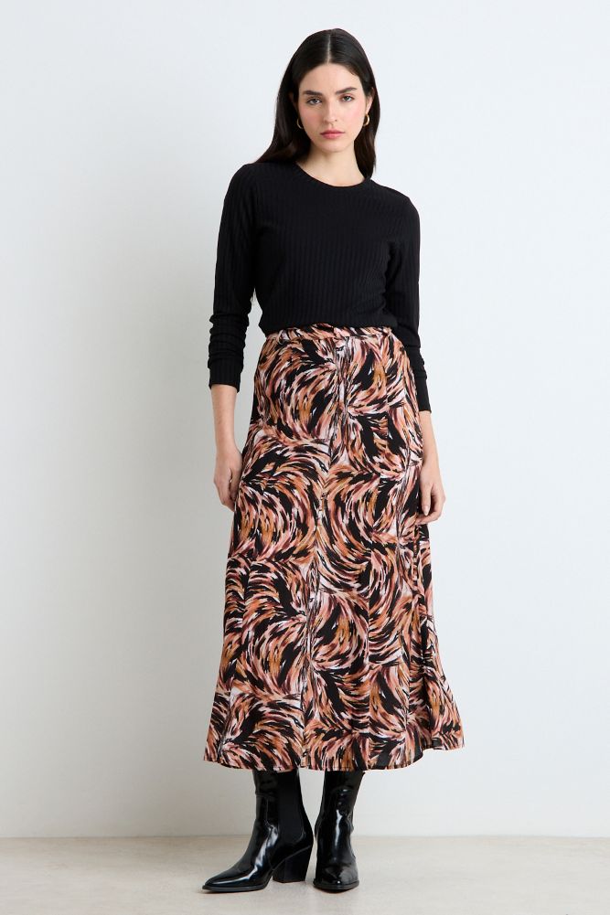 FALDA LARGA MUJER ASH - 1