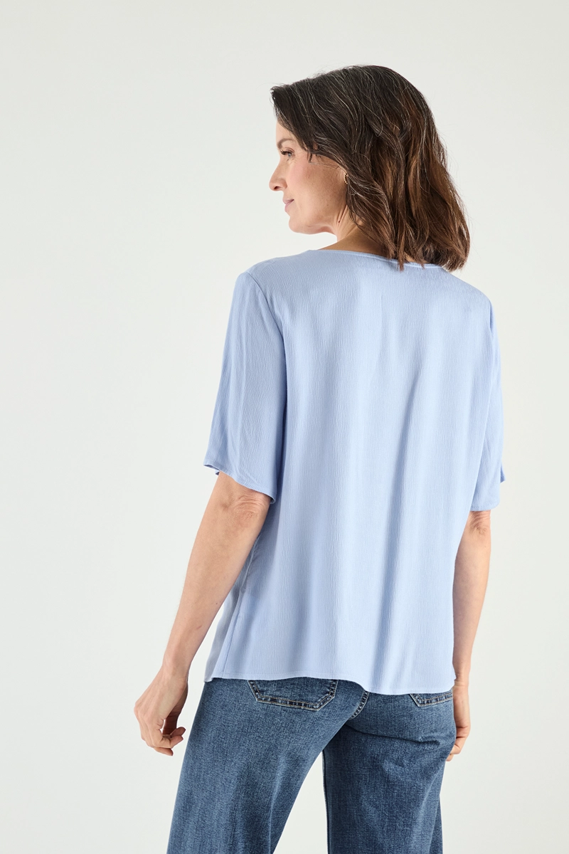 BLUSAS MANGA CORTA MUJER MAGRIFFE - 3