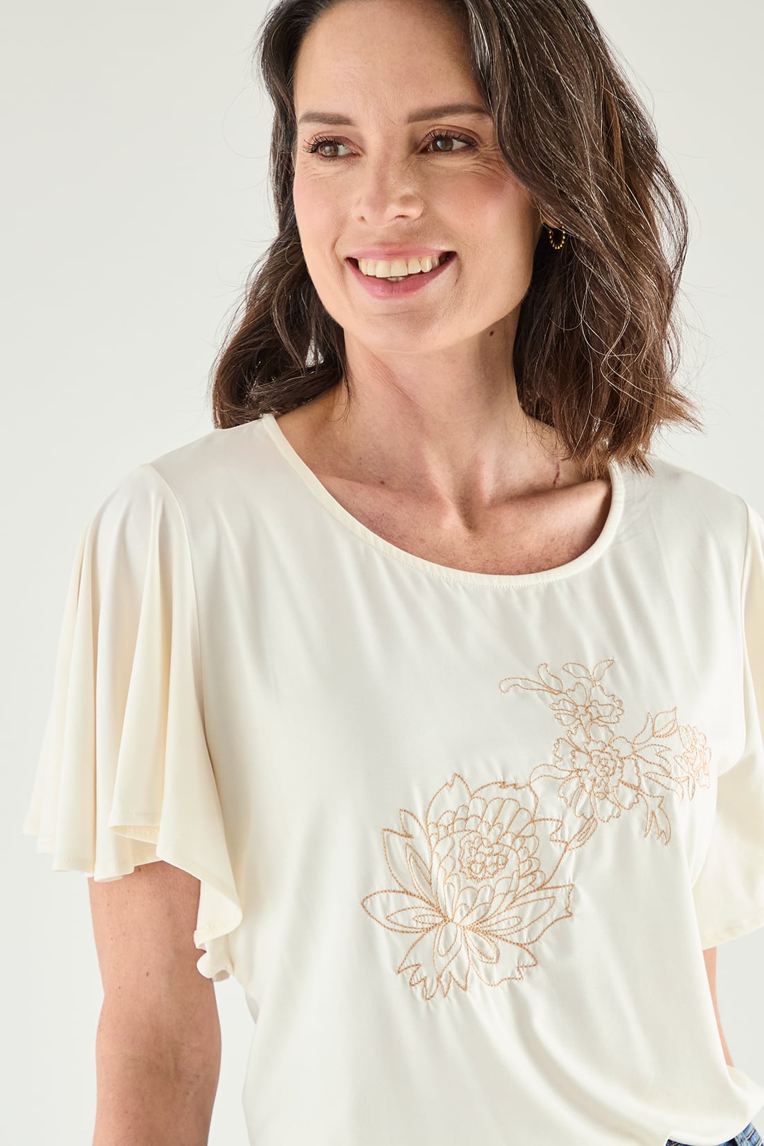 POLERA MANGA CORTA MUJER MAGRIFFE - 2