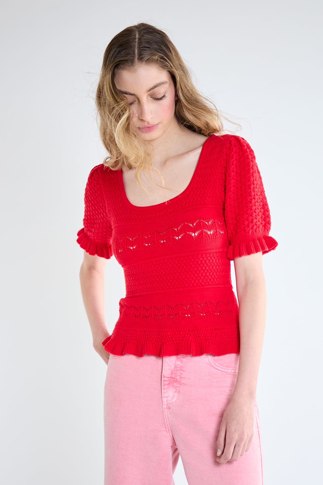 POLERA MANGA CORTA MUJER IO - 1