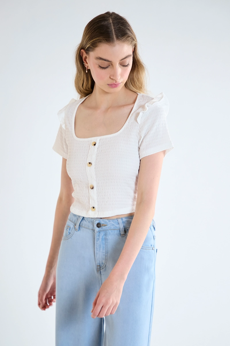 POLERA MANGA CORTA MUJER IO - 1