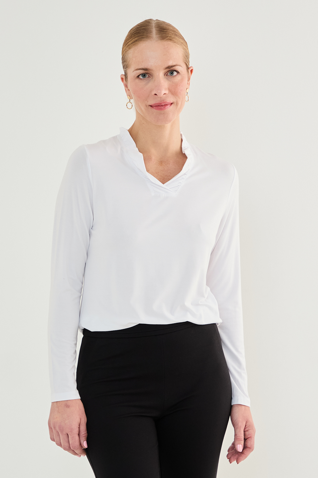 POLERA CRUDO MUJER MAGRIFFE - 1
