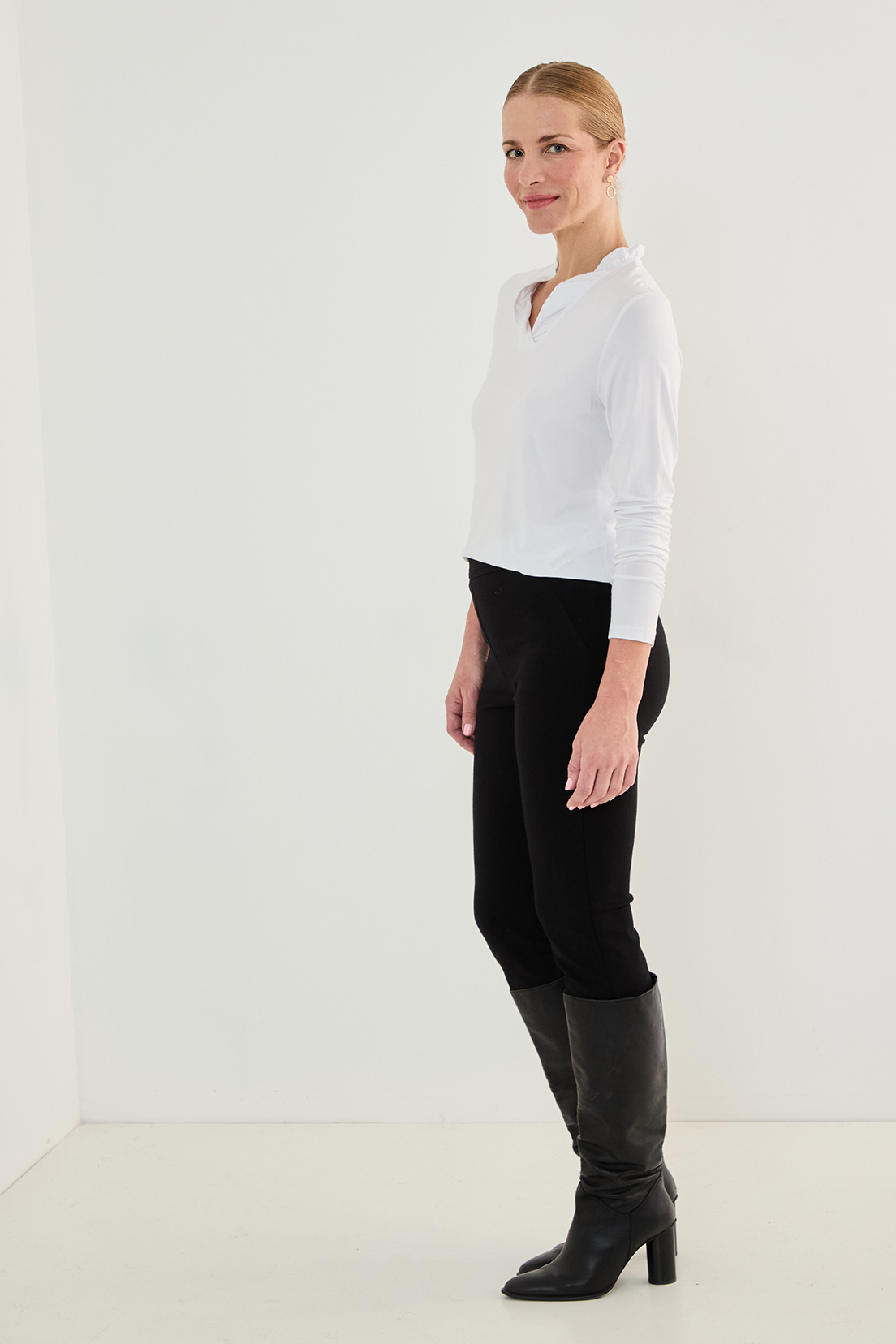 POLERA CRUDO MUJER MAGRIFFE - 3