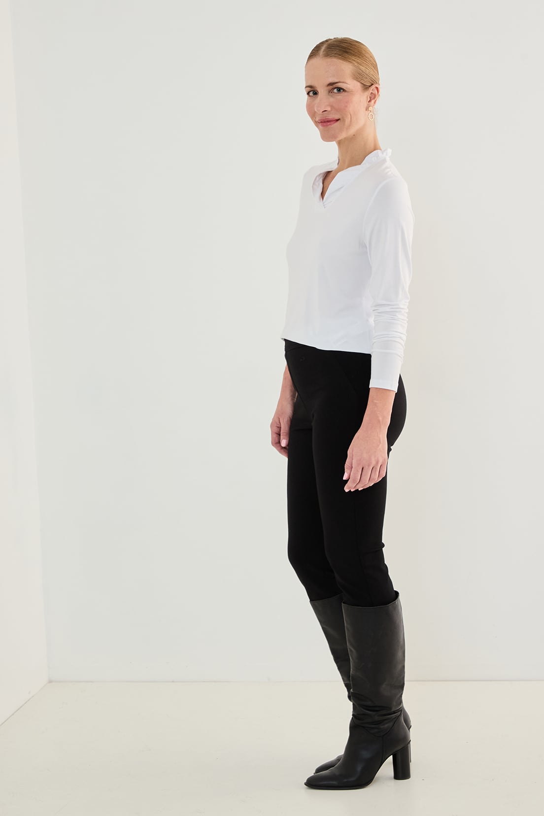POLERA CRUDO MUJER MAGRIFFE - 3