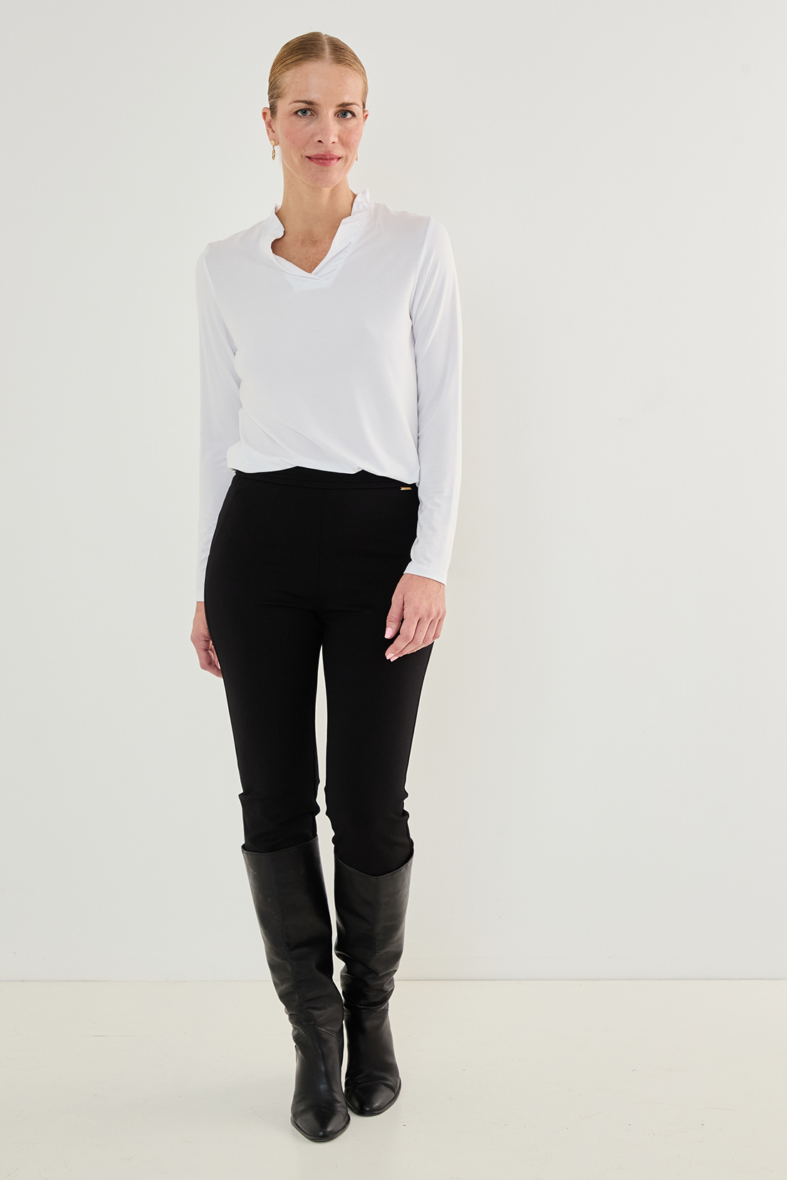 POLERA CRUDO MUJER MAGRIFFE - 5