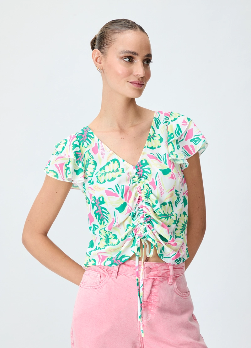 BLUSAS MANGA CORTA MUJER IO - 1