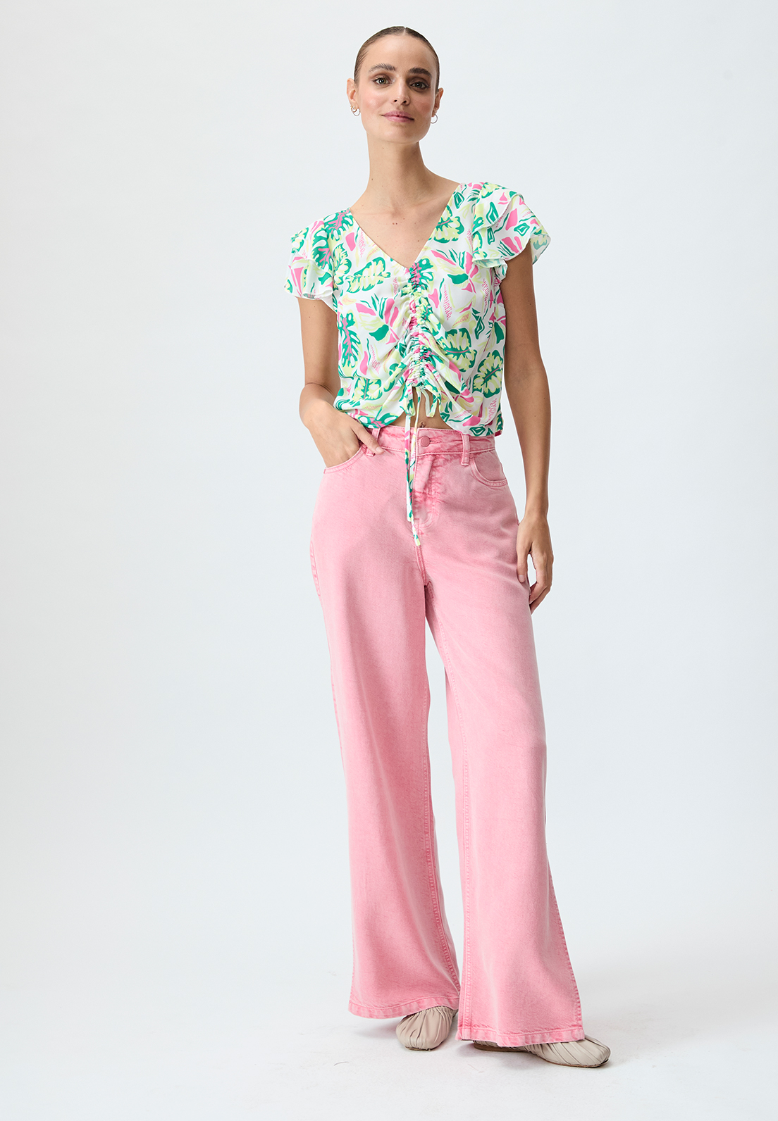 BLUSAS MANGA CORTA MUJER IO - 5