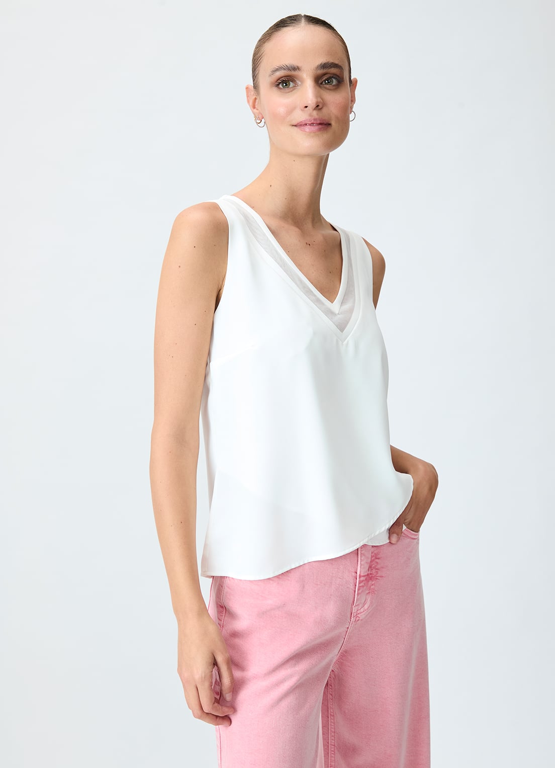 BLUSAS SIN MANGA MUJER IO - 1