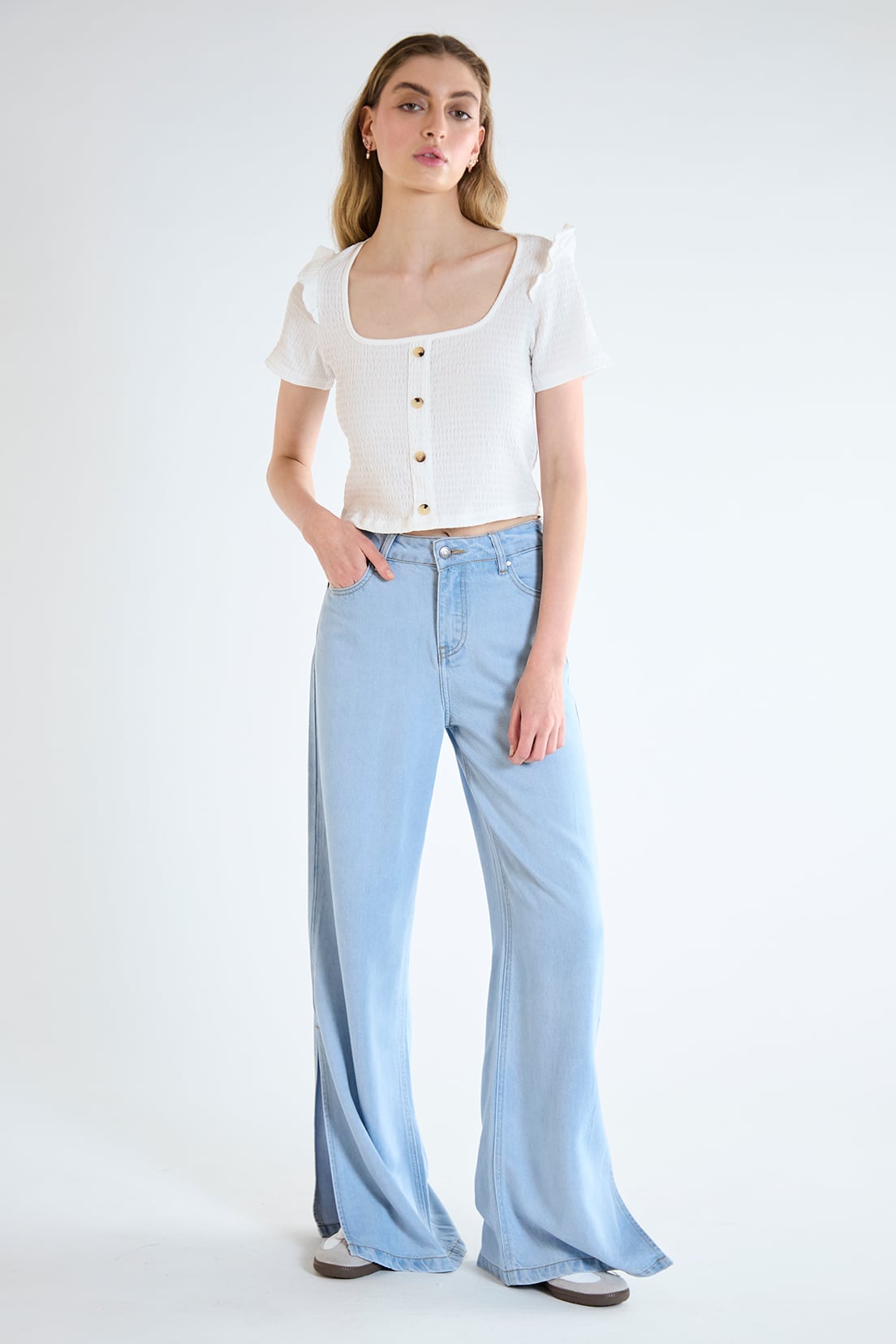 JEANS WIDE MUJER IO - 1