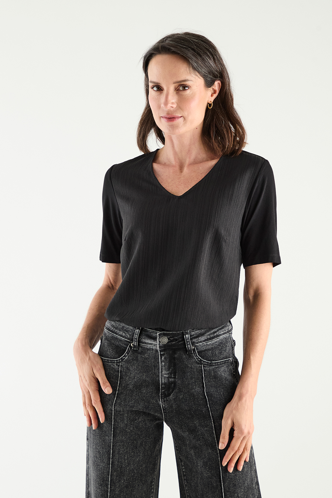 POLERA MANGA CORTA MUJER MAGRIFFE - 1