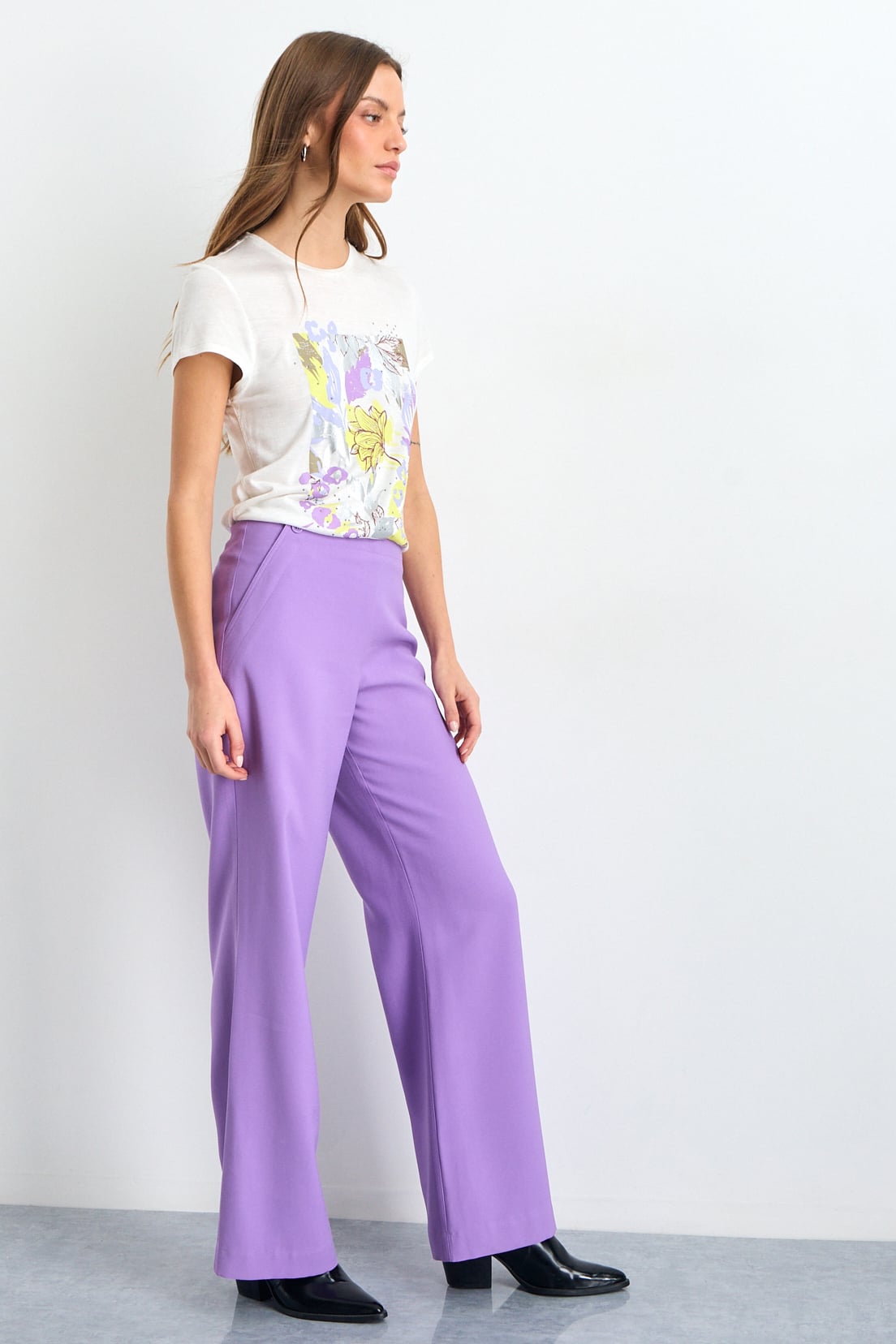 POLERA MANGA CORTA CRUDO MUJER IO - 3