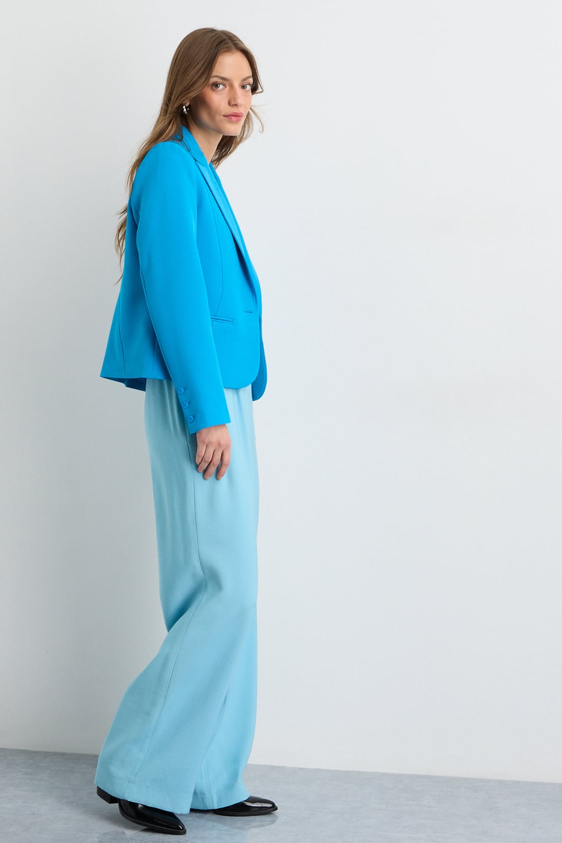 BLAZER AZUL MUJER IO - 3
