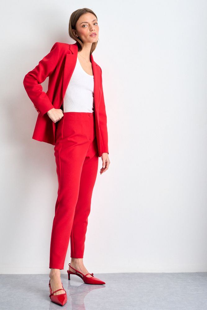PANTALON ROJO MUJER IO - 5
