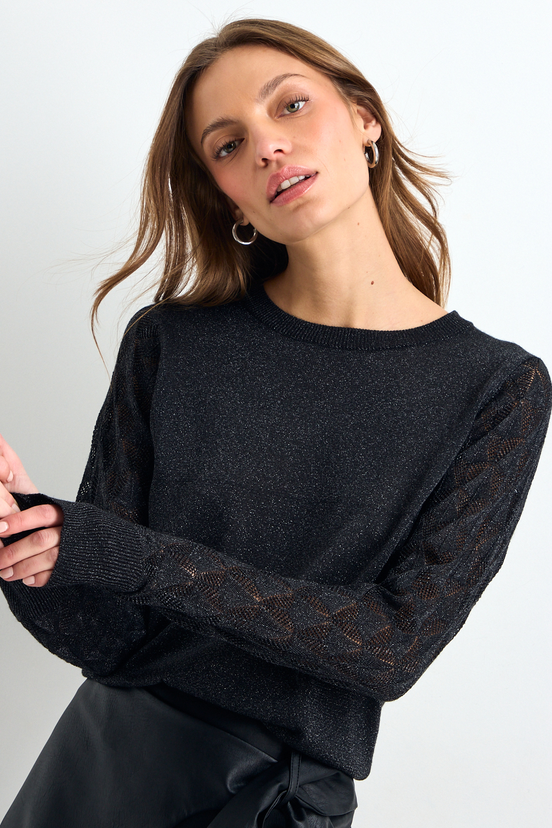 SWEATER NEGRO MUJER IO - 2