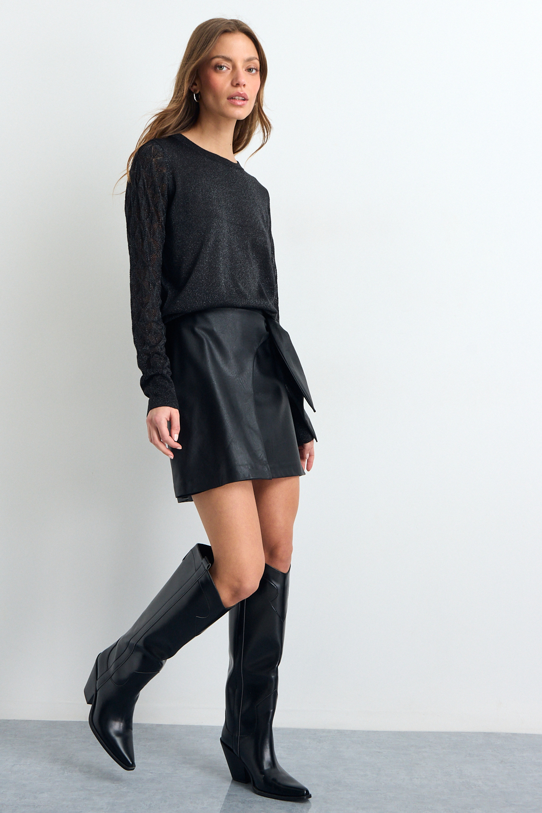SWEATER NEGRO MUJER IO - 3