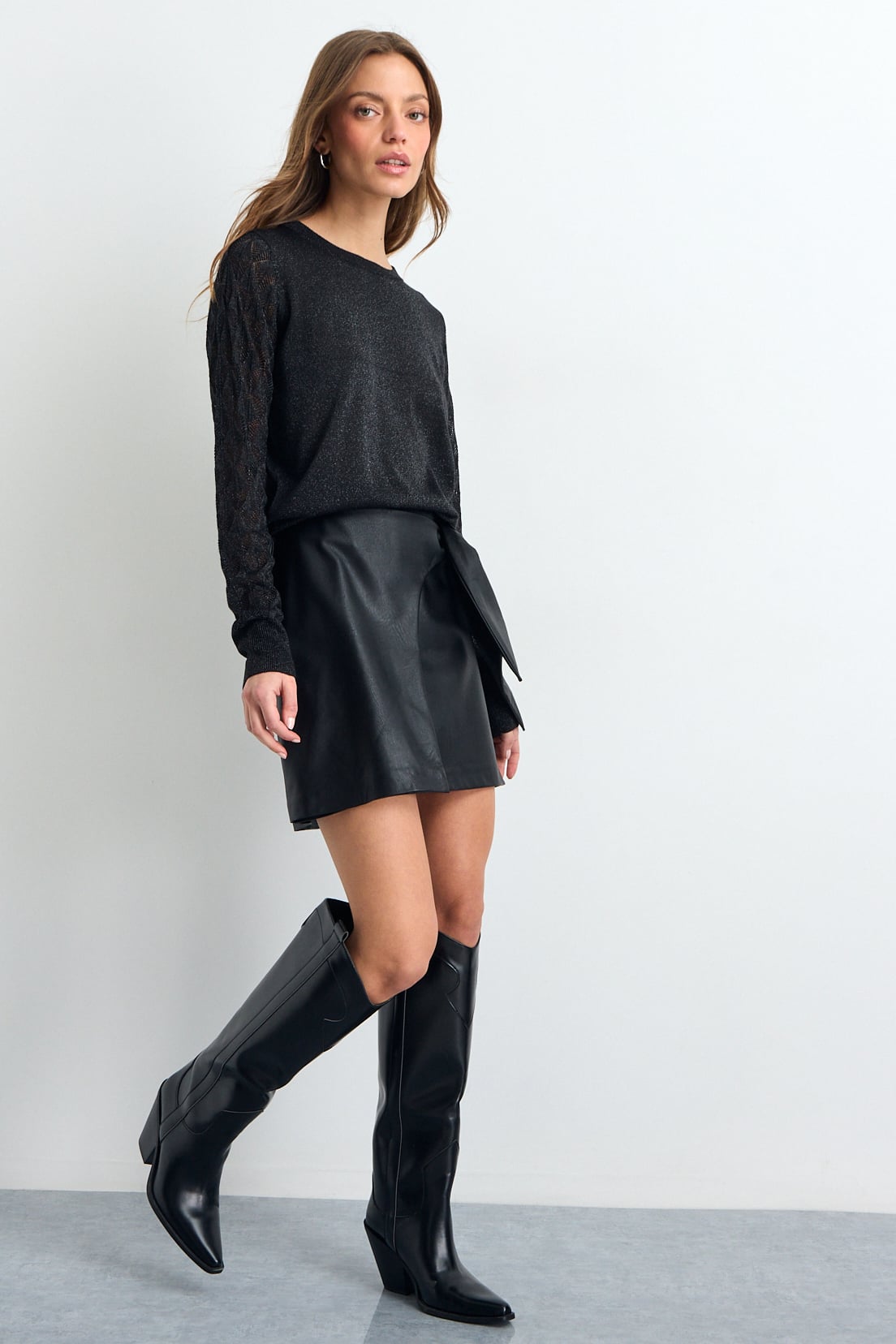 SWEATER NEGRO MUJER IO - 3