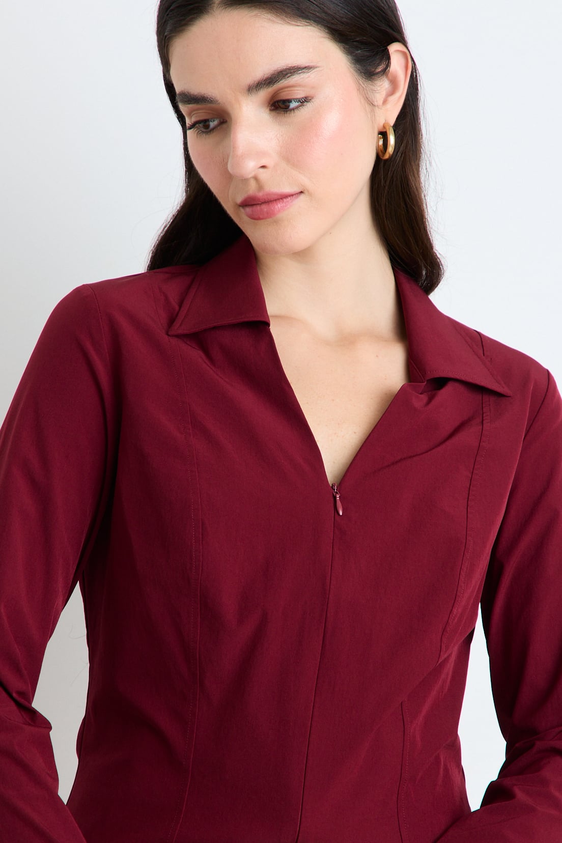 BLUSAS MANGA LARGA MORADO MUJER ASH - 2