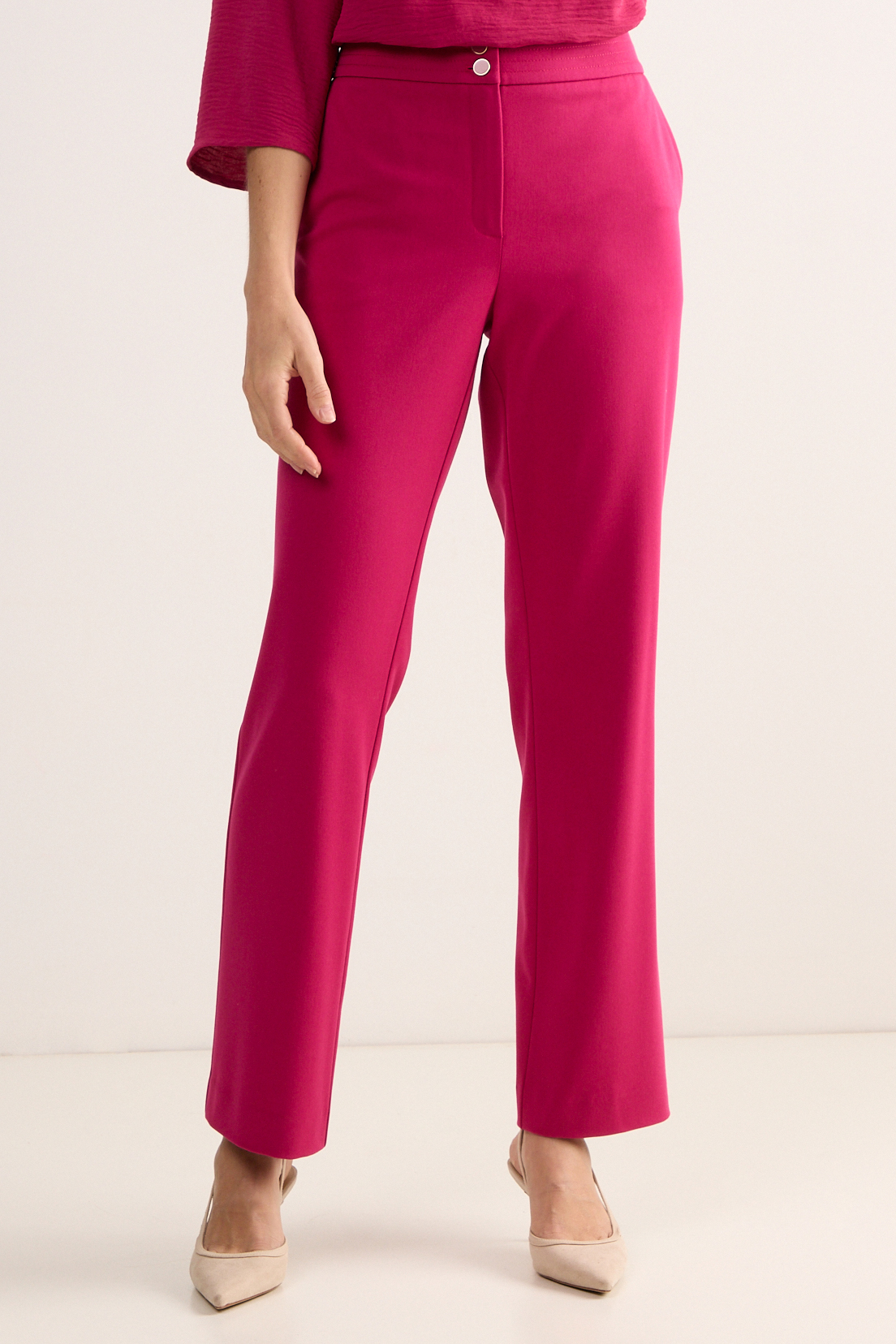 PANTALON FUCSIA MUJER MAGRIFFE - 2