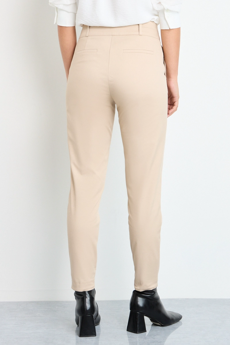 PANTALON BEIGE MUJER IO - 4