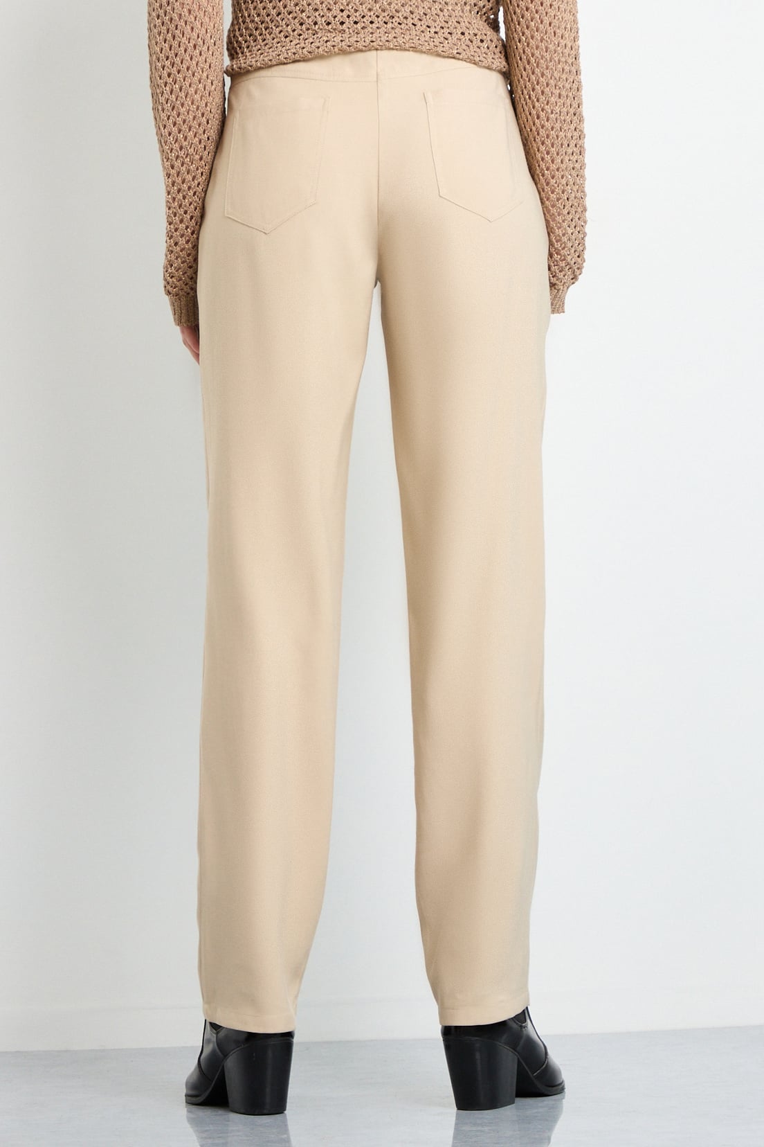 PANTALON BEIGE MUJER IO - 4