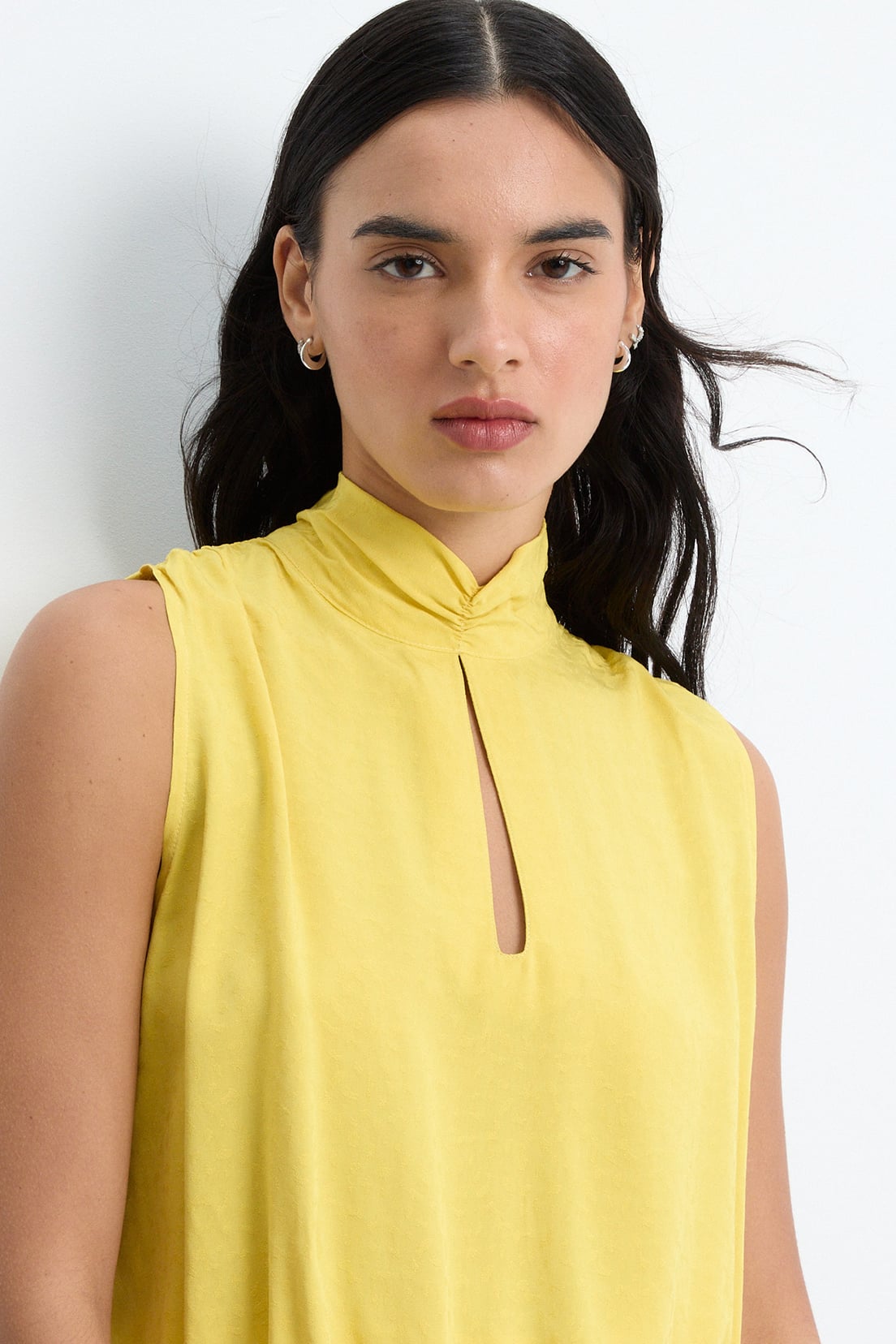 BLUSAS SIN MANGA AMARILLO MUJER IO - 3