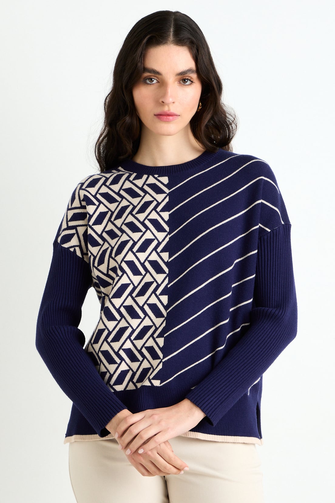 SWEATER AZUL MUJER ASH - 1