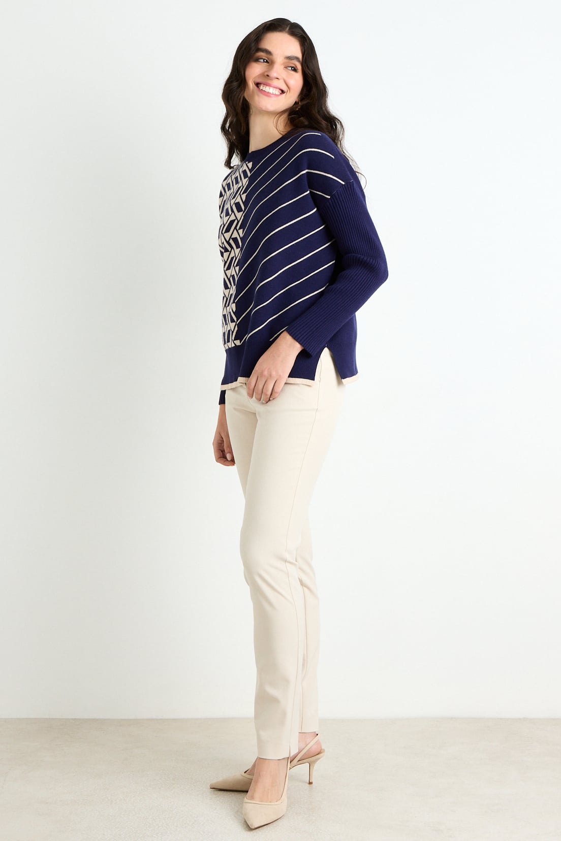 SWEATER AZUL MUJER ASH - 3