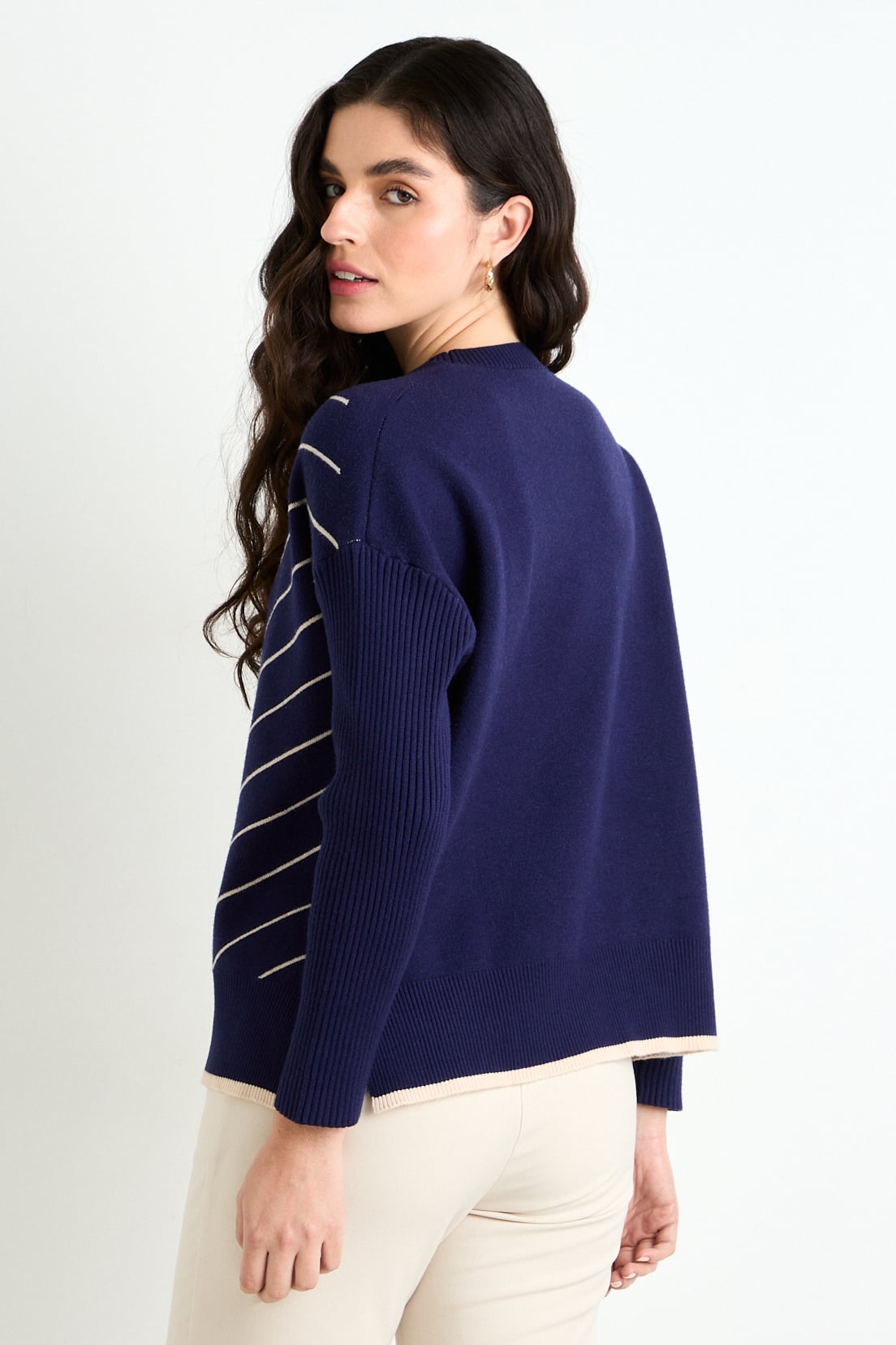 SWEATER AZUL MUJER ASH - 4
