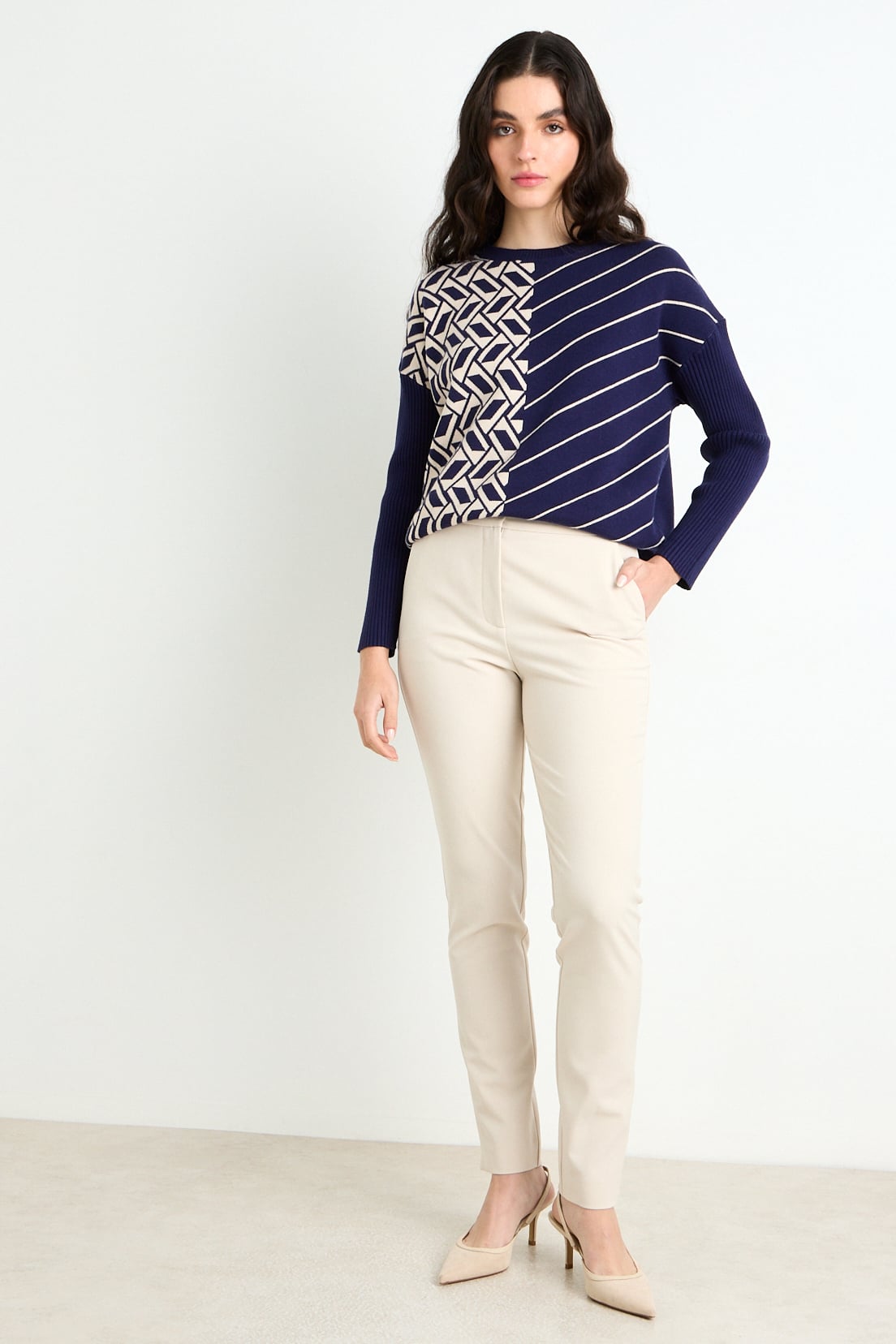 SWEATER AZUL MUJER ASH - 5