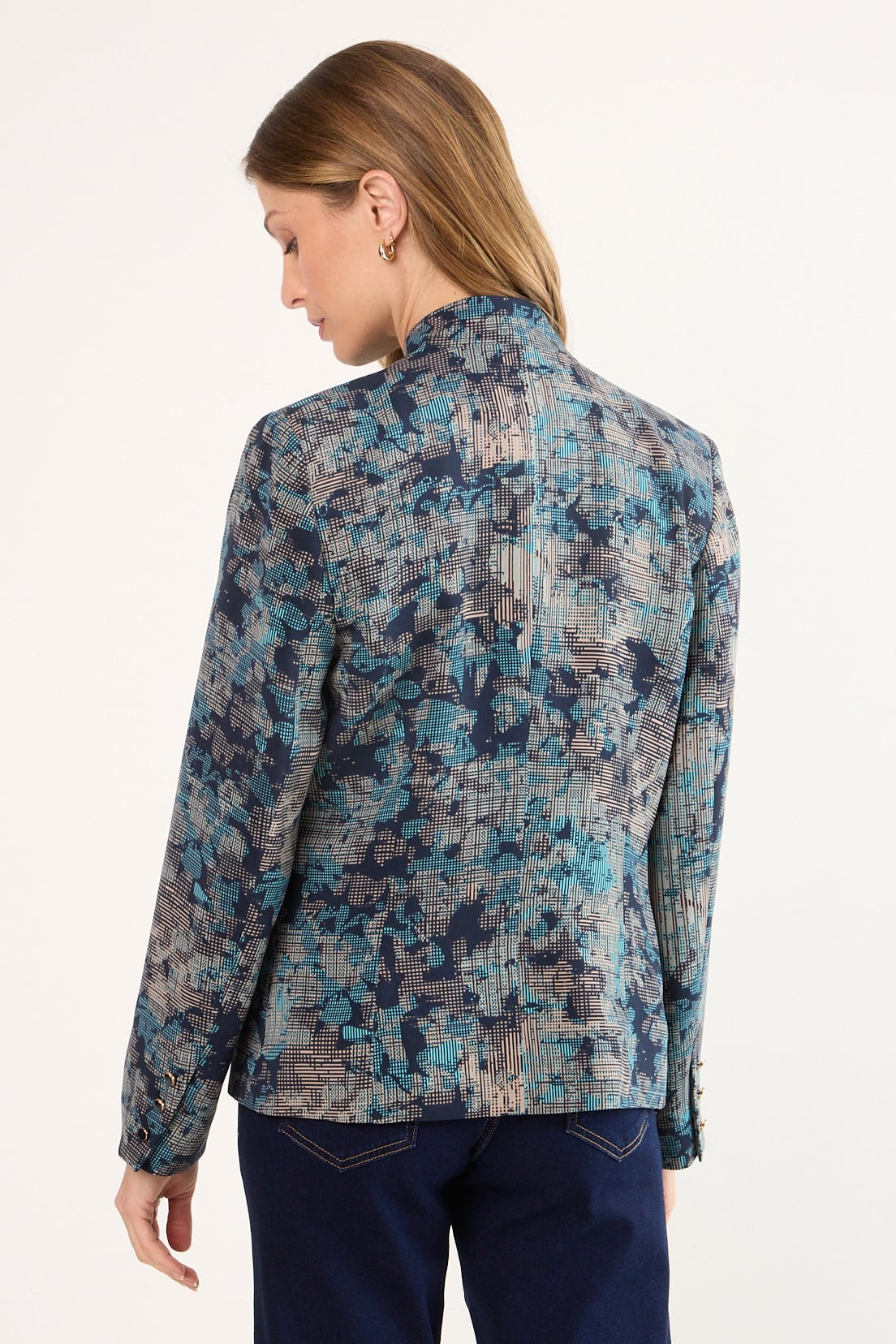 BLAZER CRUDO MUJER MAGRIFFE - 3