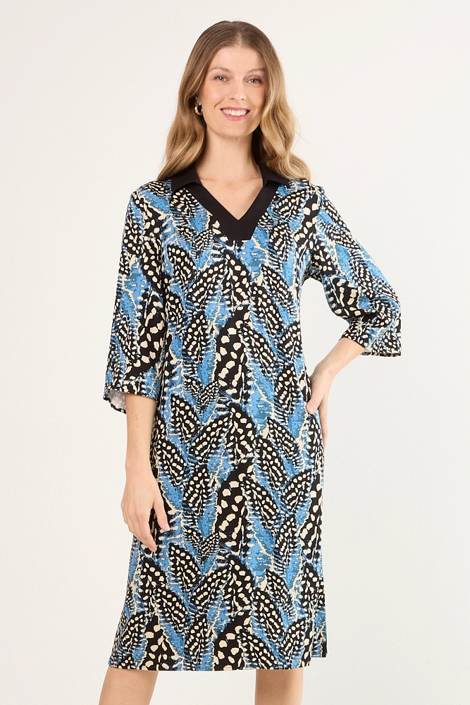 VESTIDO LARGO NEGRO MUJER MAGRIFFE - 1
