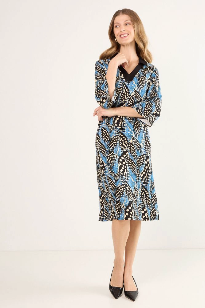 VESTIDO LARGO NEGRO MUJER MAGRIFFE - 3
