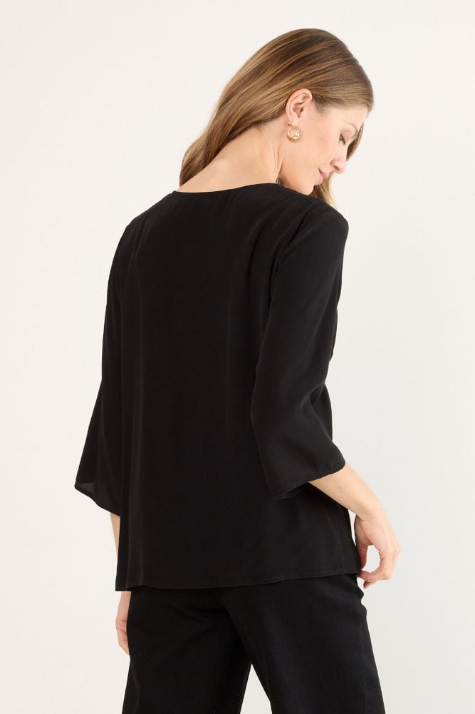 BLUSAS MANGA LARGA NEGRO MUJER MAGRIFFE - 2