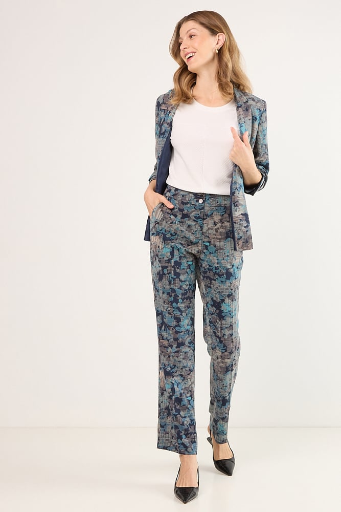 PANTALON CRUDO MUJER MAGRIFFE - 1