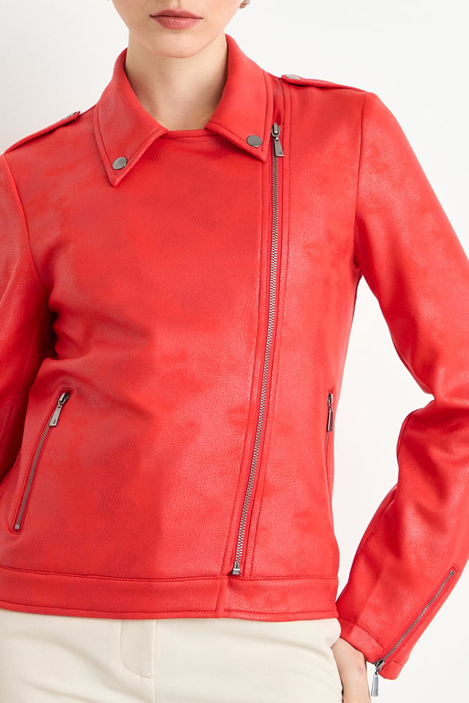 CHAQUETA ROJO MUJER ASH - 2