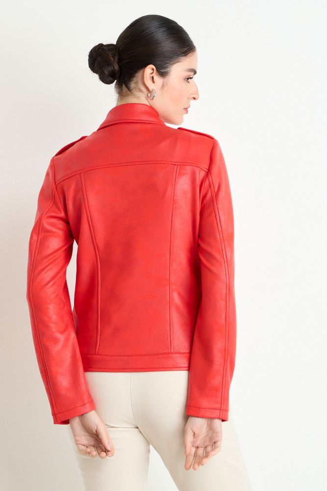CHAQUETA ROJO MUJER ASH - 3