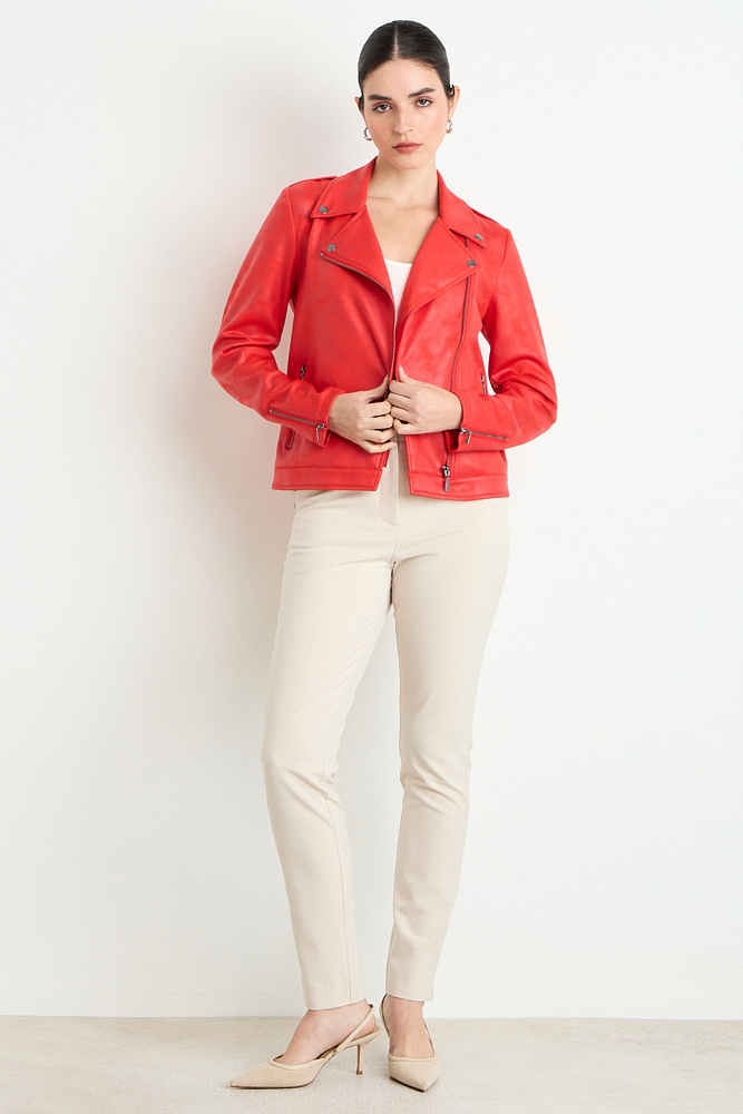 CHAQUETA ROJO MUJER ASH - 4