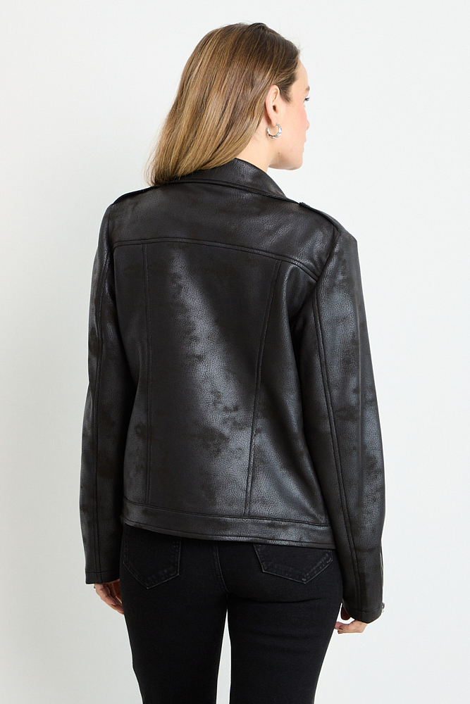 CHAQUETA NEGRO MUJER ASH - 2