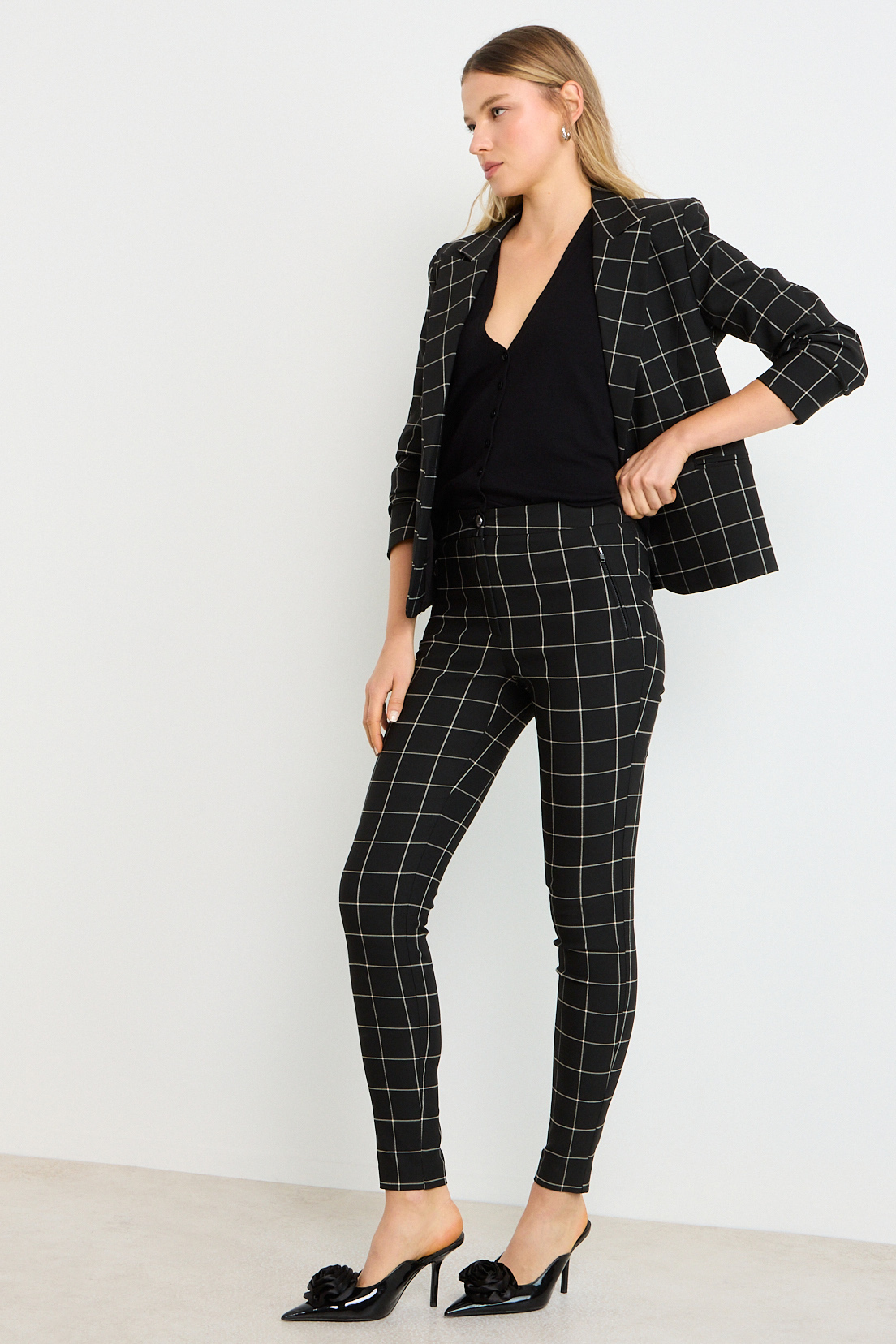 PANTALON NEGRO MUJER ASH - 5