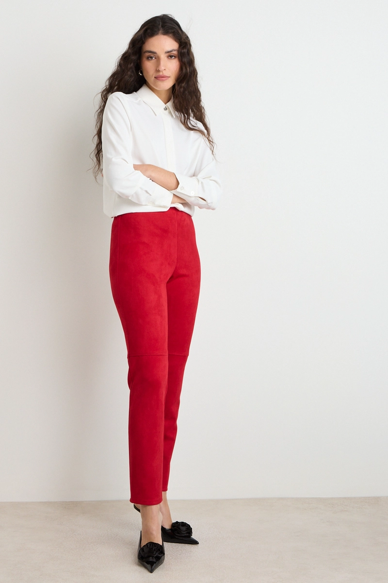 CALZA ROJO MUJER ASH - 5