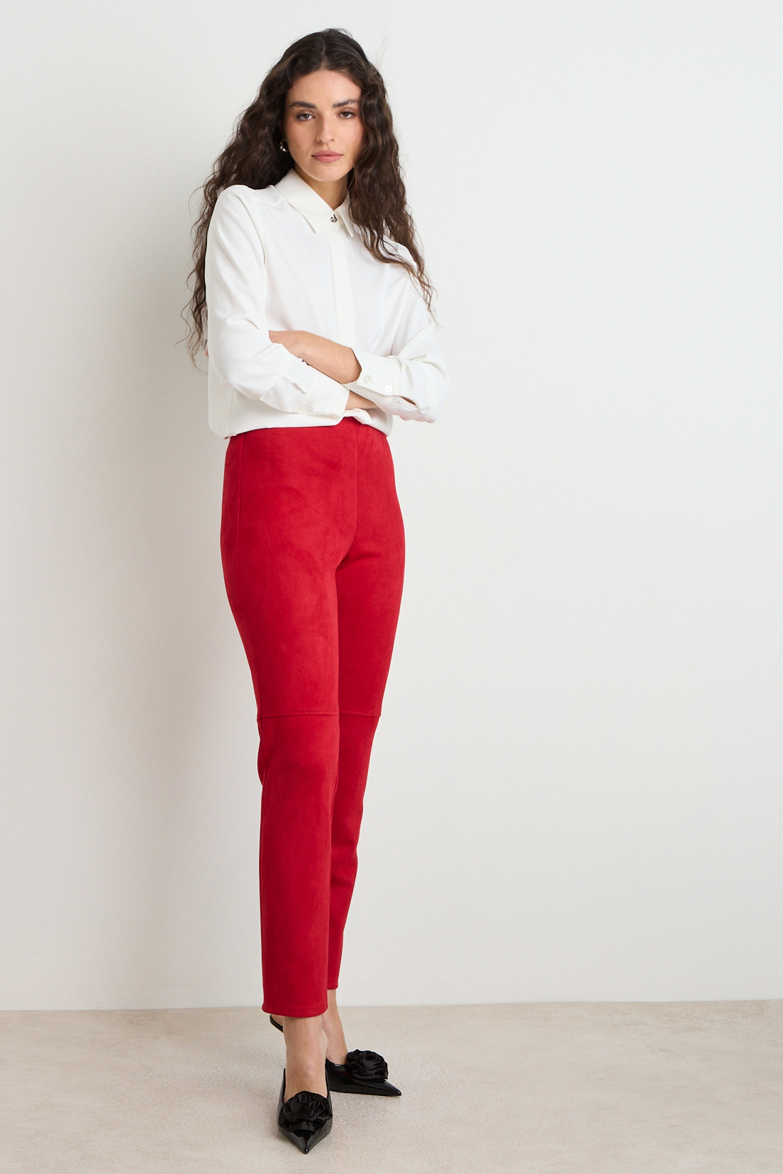 CALZA ROJO MUJER ASH - 5